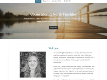 Michelle Manzi, counsellor in Finchley